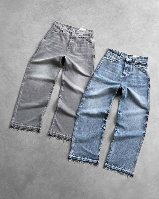 Single Knee Denim Jeans